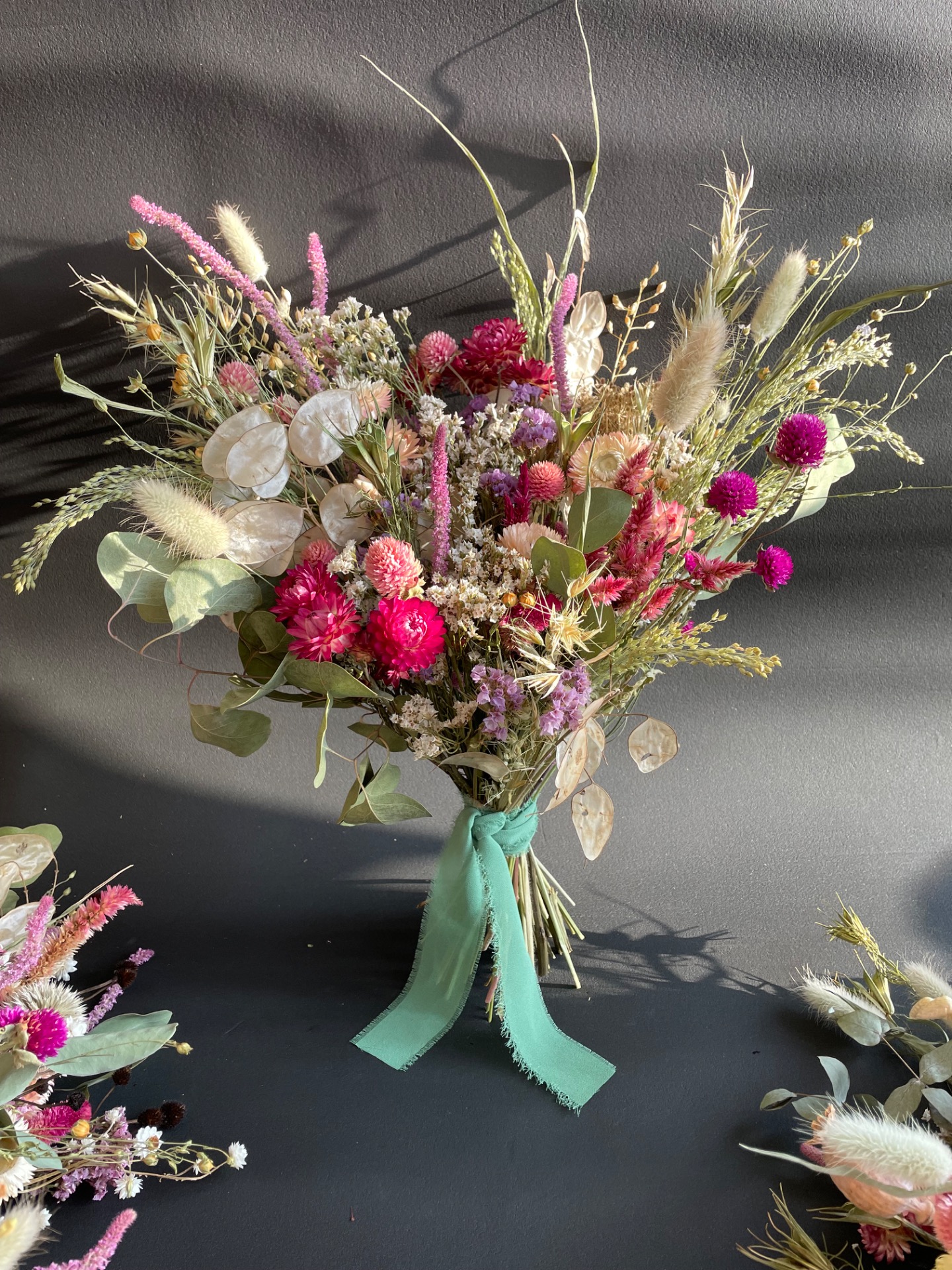 Kytica zo sušených kvetín